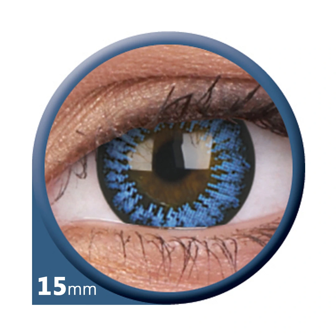 BigEyes Cool Blue 15mm (3-Monatslinse) (1x2)