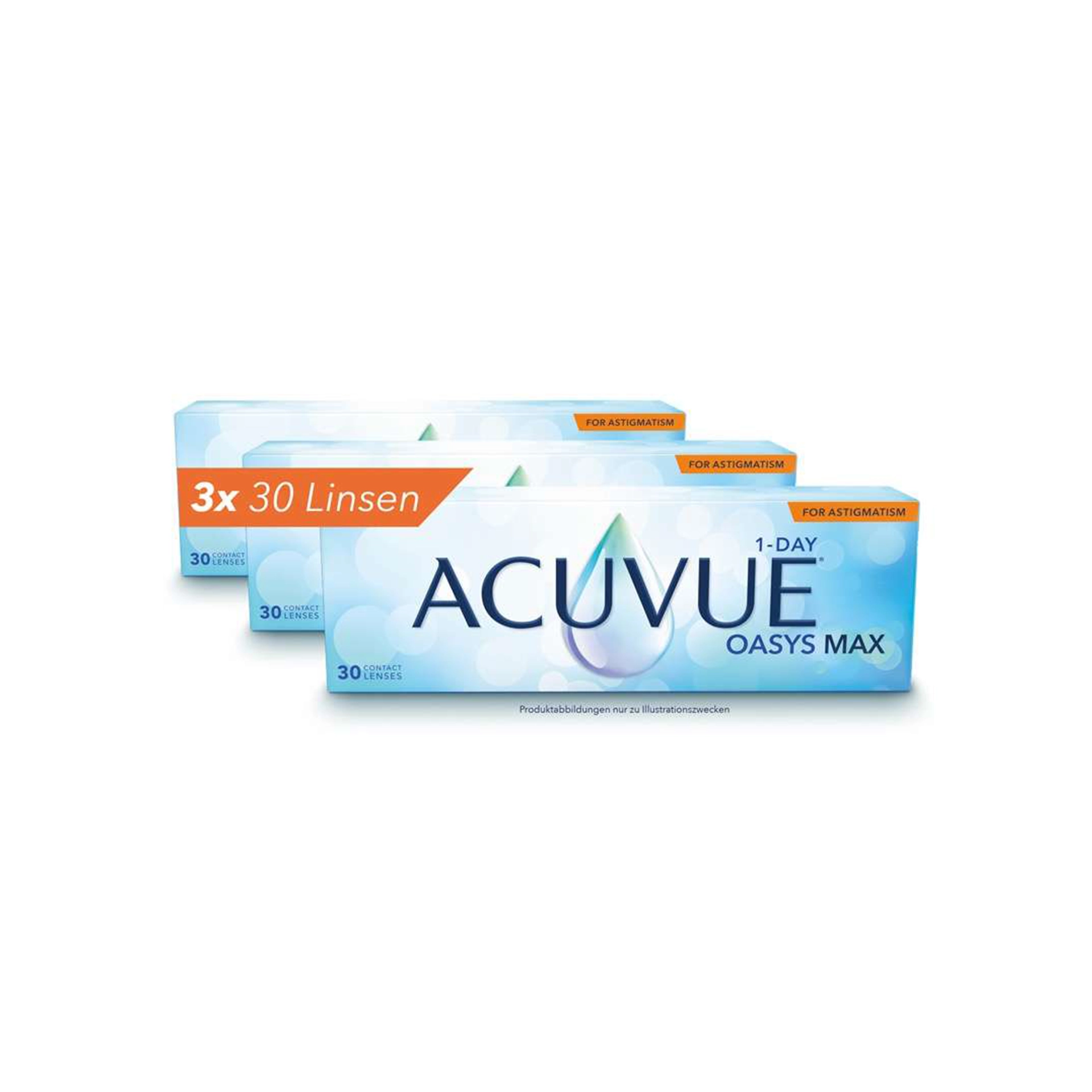 Acuvue Oasys 1-Day Max for Astigmatism (1x90)