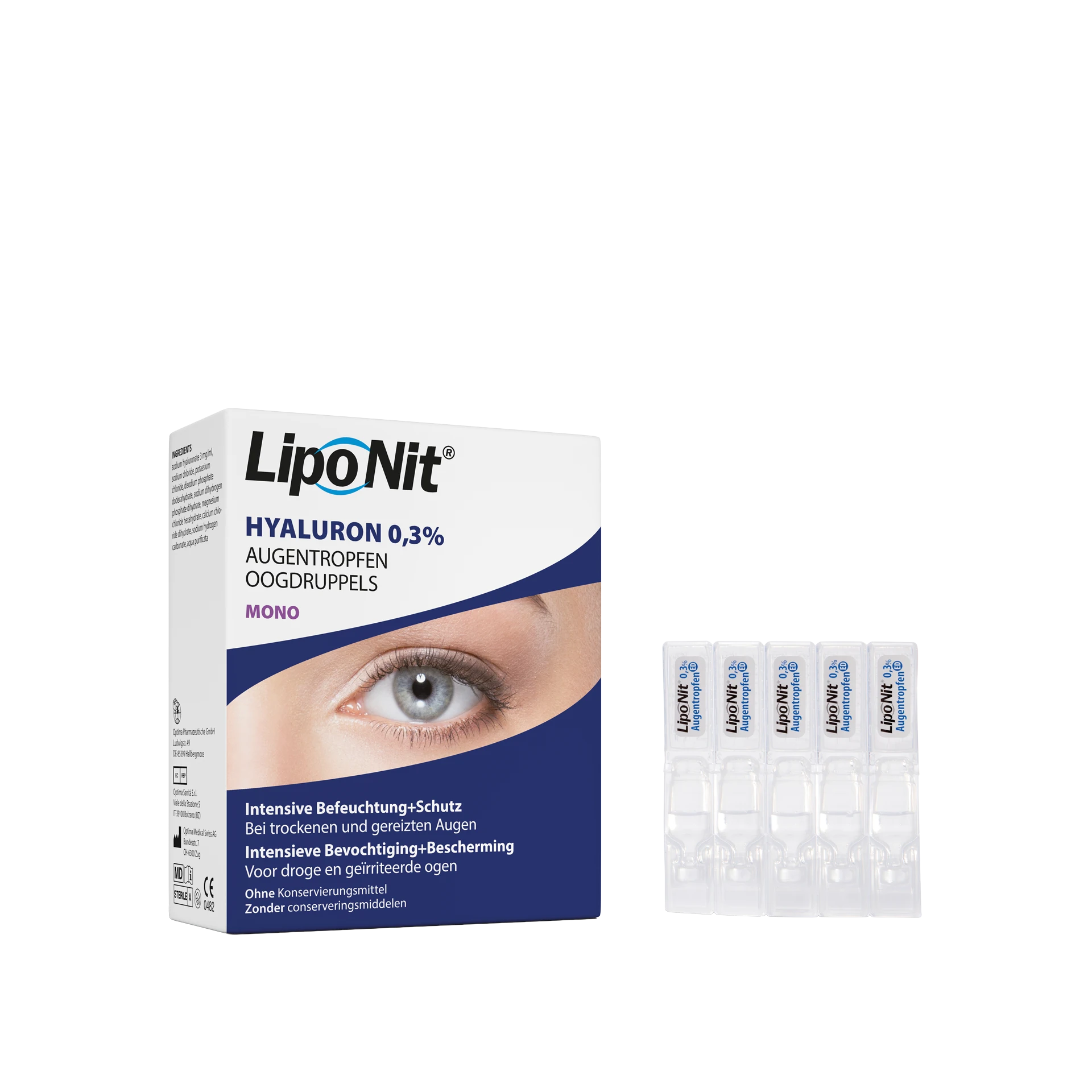 Lipo Nit GEL-Augentropfen 0,3% Hyaluron (30x 0,4ml)