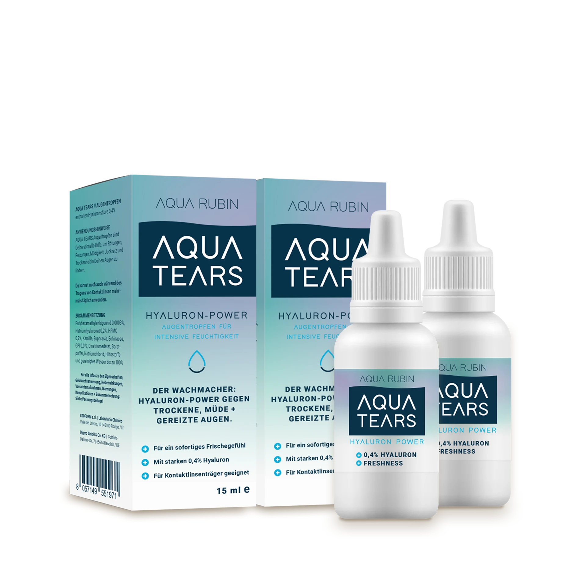 AQUA TEARS Benetzung (2x15ml)