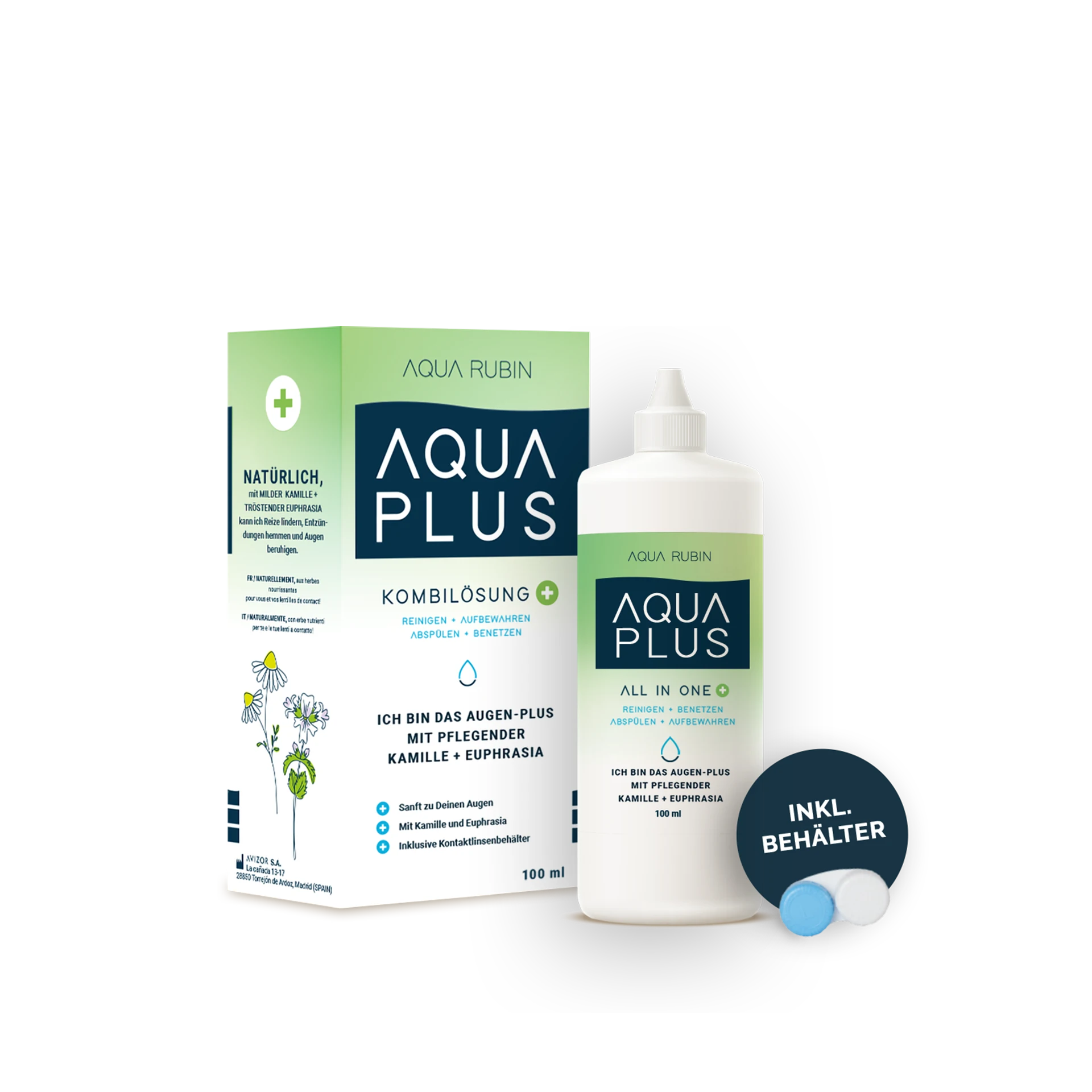 AQUA PLUS - Flightpack (1x100ml)